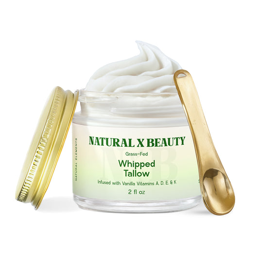 Whipped Grass-Fed Tallow Balm with Vanilla Bean