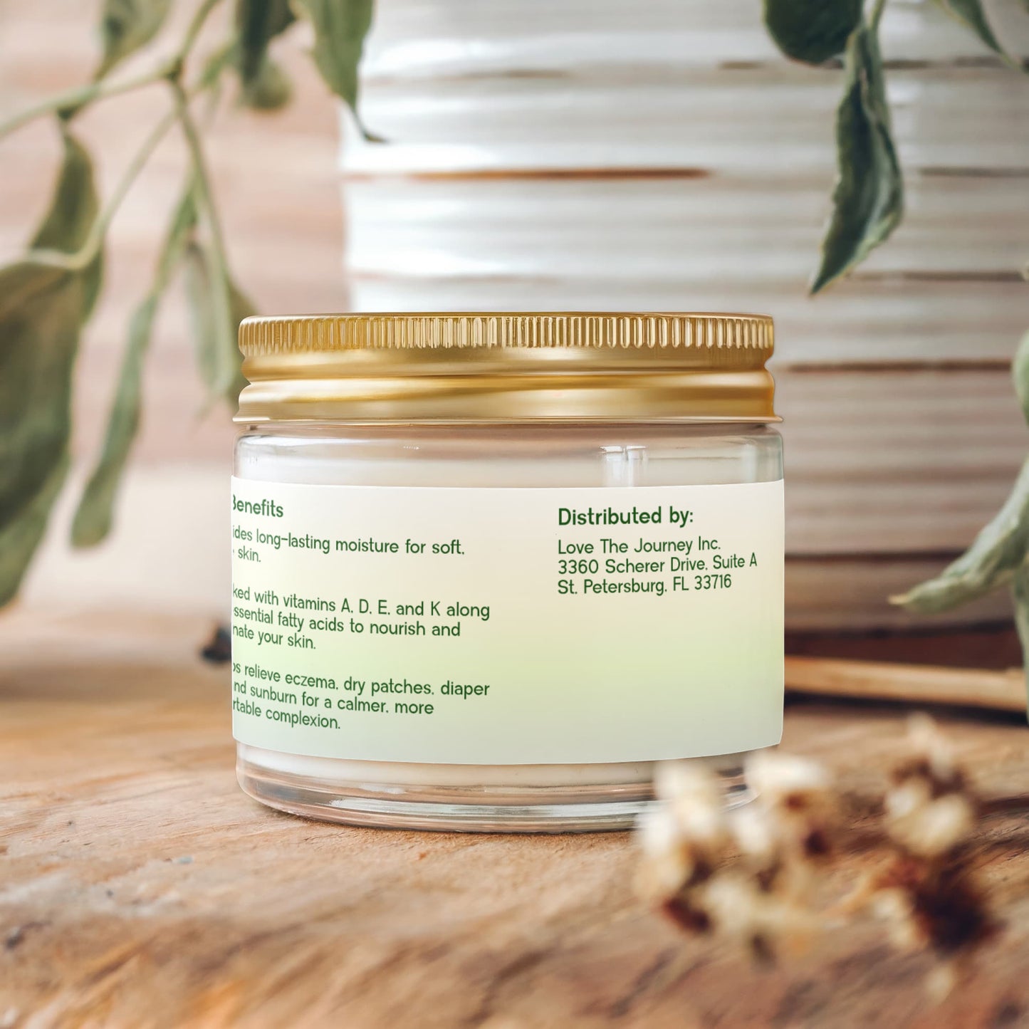 Whipped Grass-Fed Tallow Balm with Vanilla Bean