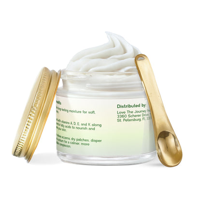 Whipped Grass-Fed Tallow Balm with Vanilla Bean